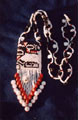 Mary Kroll: Wolf Tsimpshean Indian Design 3-inch Seed Bead Bag